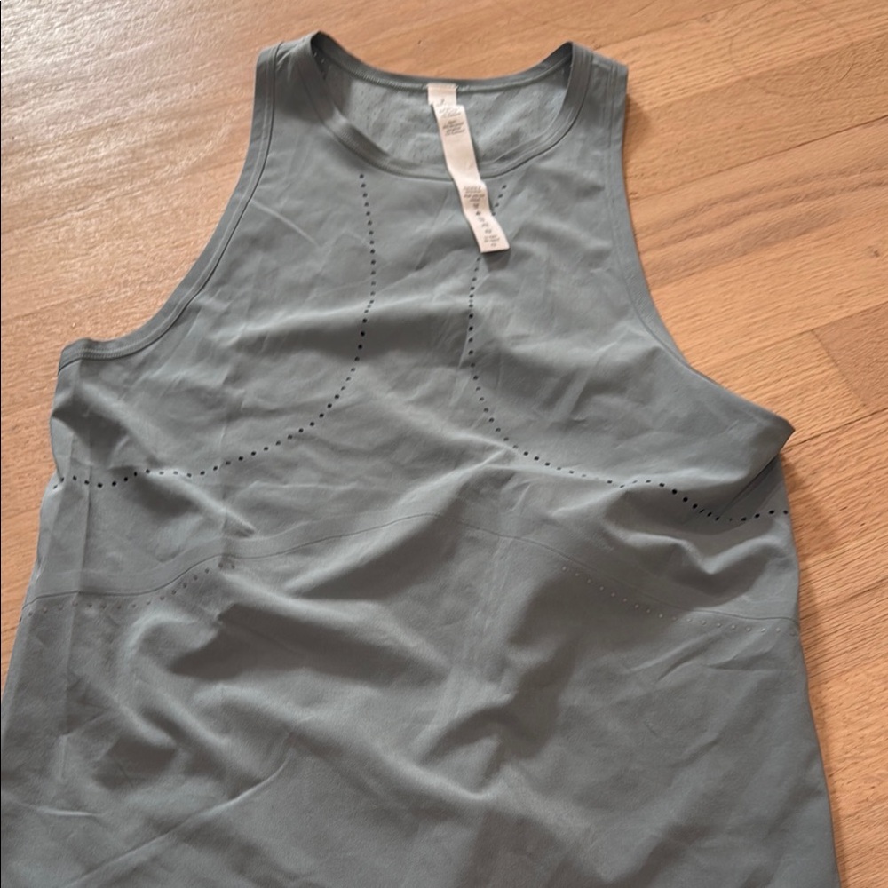 lululemon athletica Blue Tank Top